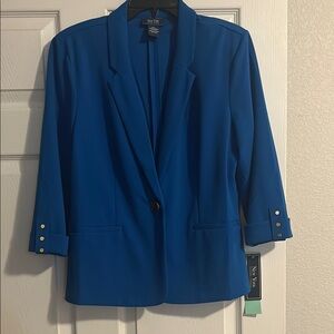 New York Clothing Company Women's Blue Blazer